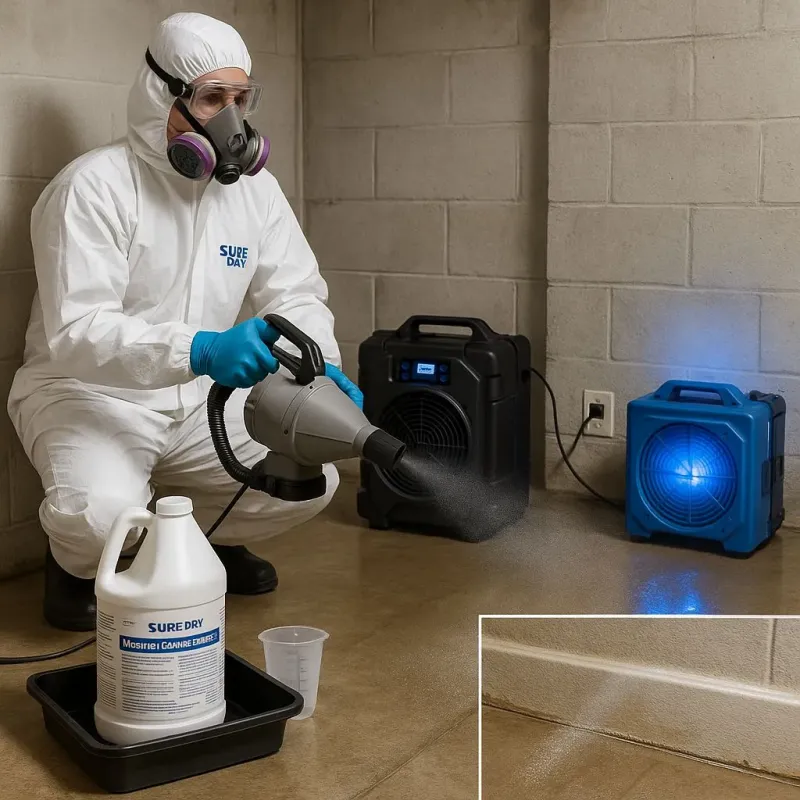 Sanitization and Odor Removal process in Morrisonville, IL