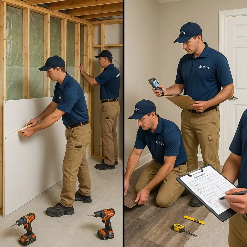 Repairs and Reconstruction process in Morrisonville, IL